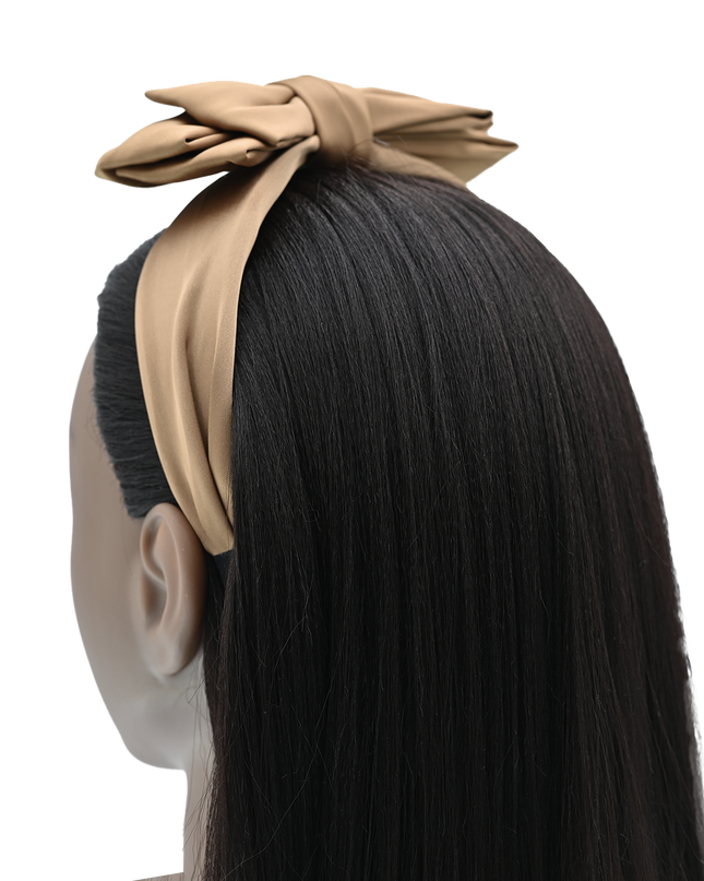 Multicolored Satin Ribbon Headband