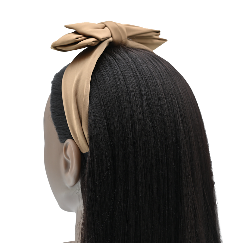 Multicolored Satin Ribbon Headband