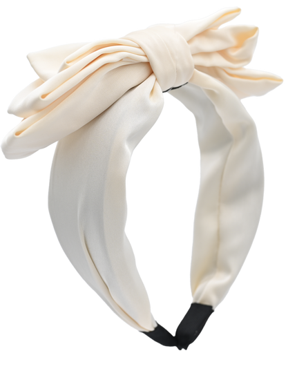 Multicolored Satin Ribbon Headband