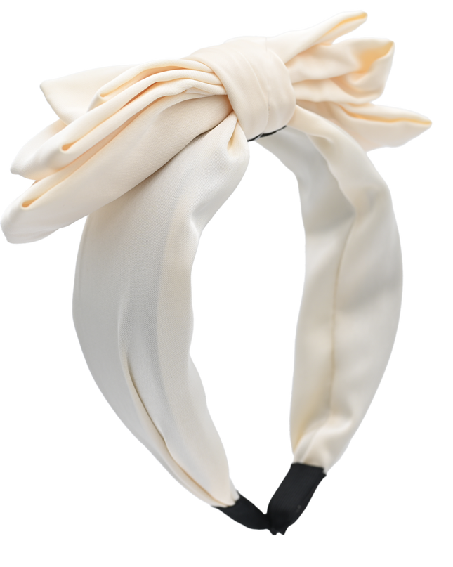Multicolored Satin Ribbon Headband