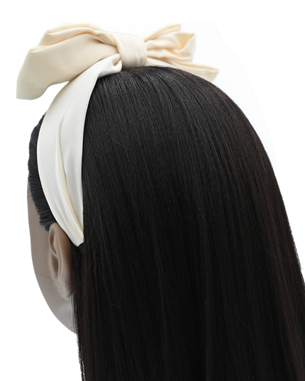 Multicolored Satin Ribbon Headband