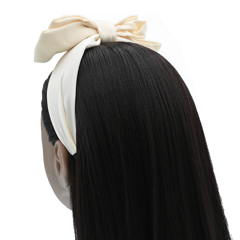 Multicolored Satin Ribbon Headband