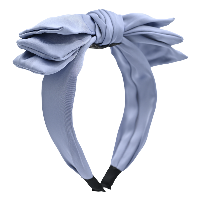 Multicolored Satin Ribbon Headband