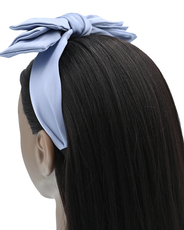 Multicolored Satin Ribbon Headband