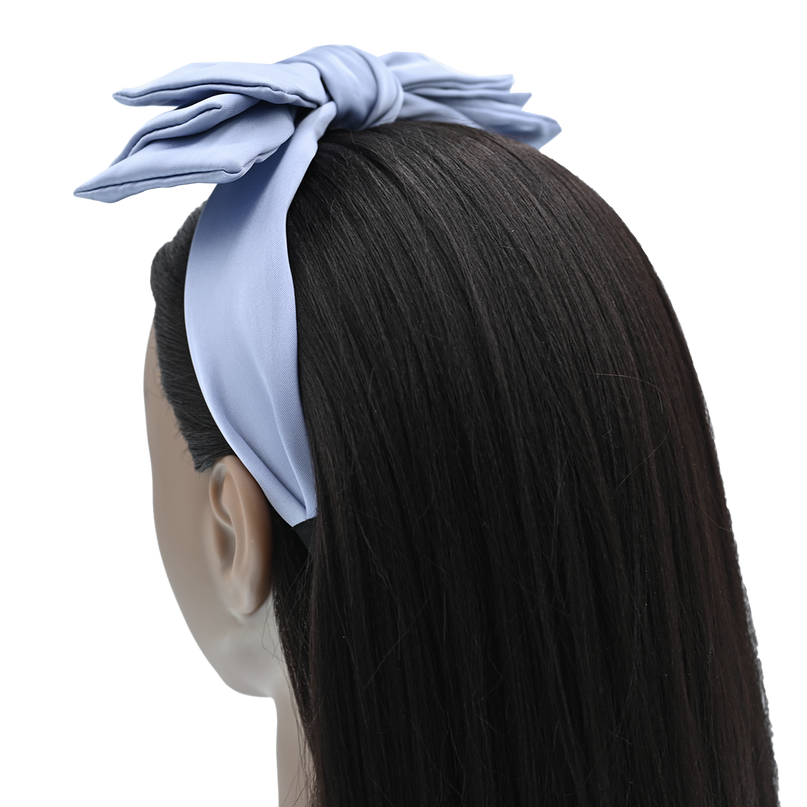 Multicolored Satin Ribbon Headband