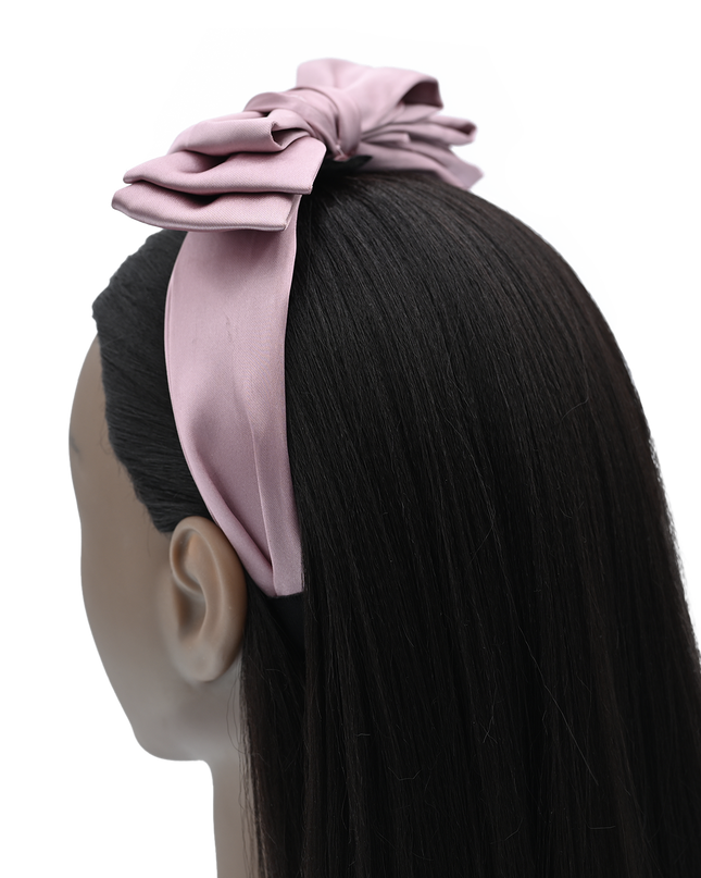Multicolored Satin Ribbon Headband
