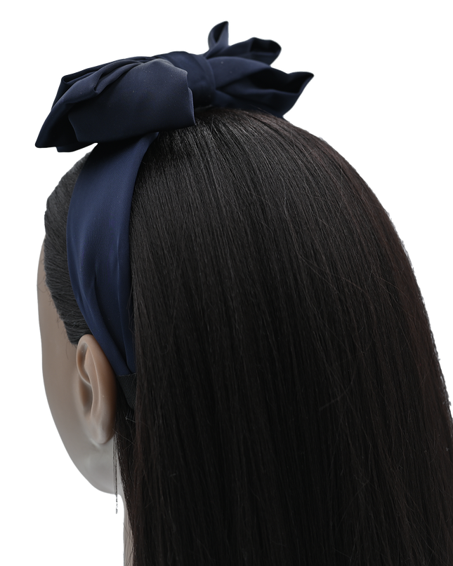 Multicolored Satin Ribbon Headband