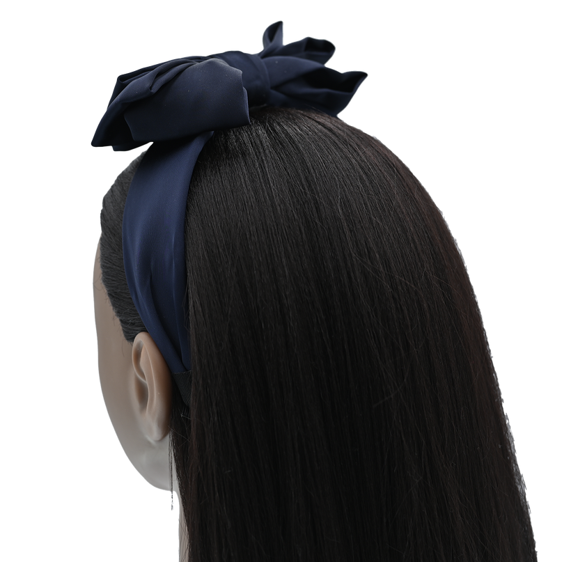 Multicolored Satin Ribbon Headband