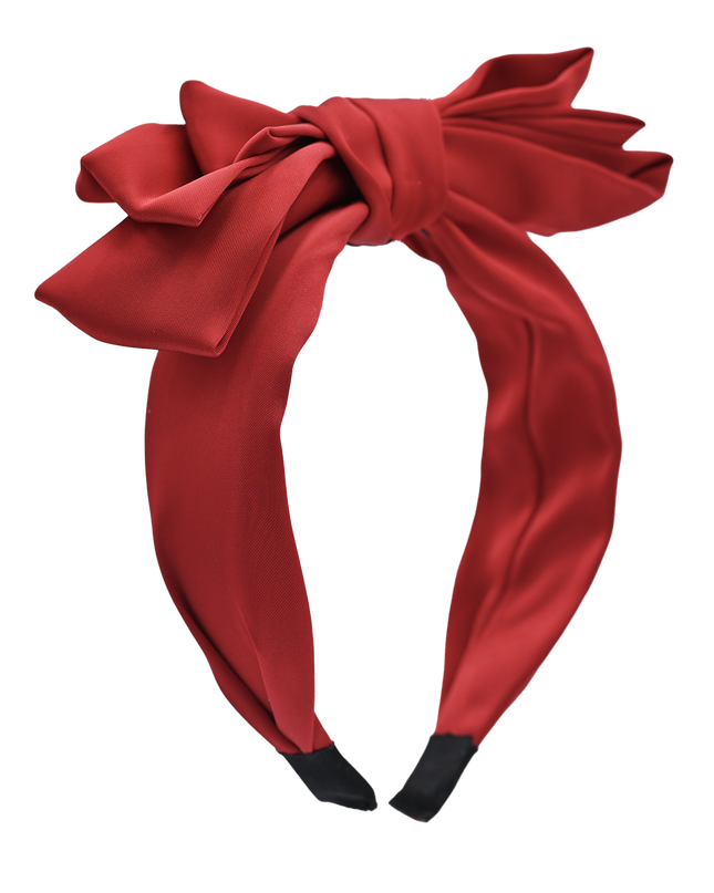 Multicolored Satin Ribbon Headband