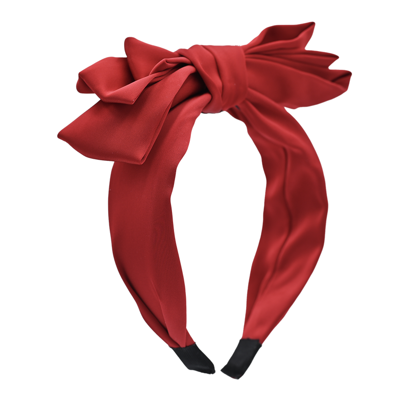 Multicolored Satin Ribbon Headband