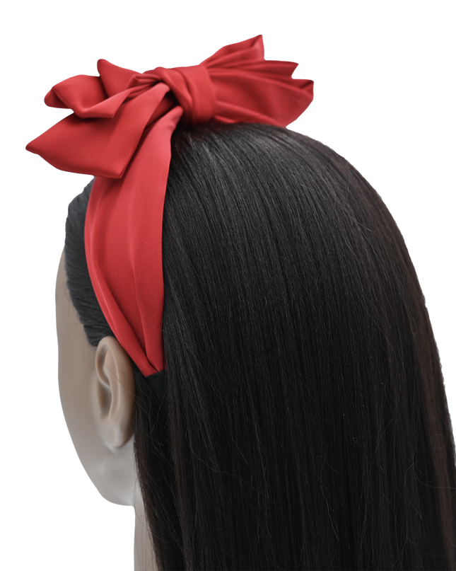 Multicolored Satin Ribbon Headband