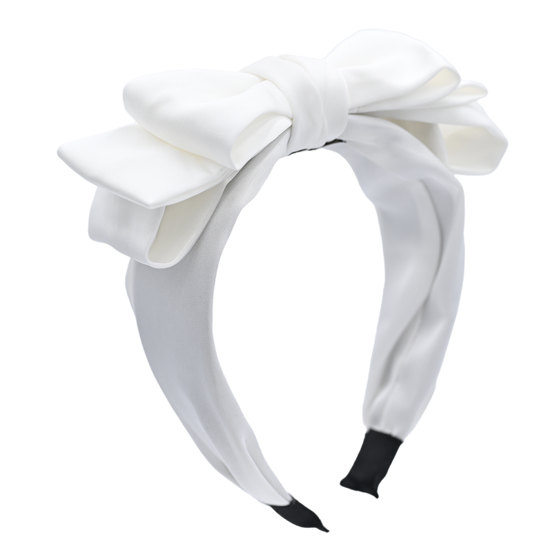Multicolored Satin Ribbon Headband