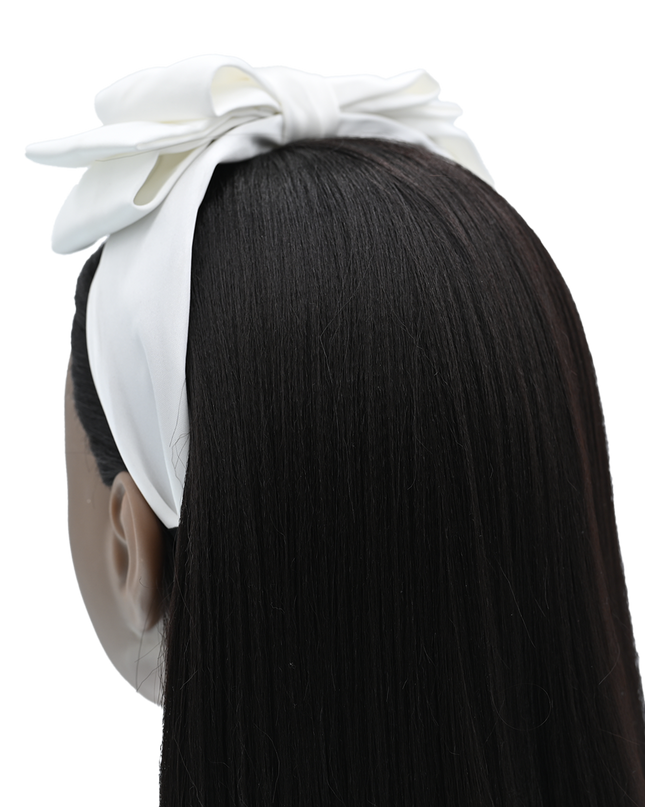 Multicolored Satin Ribbon Headband
