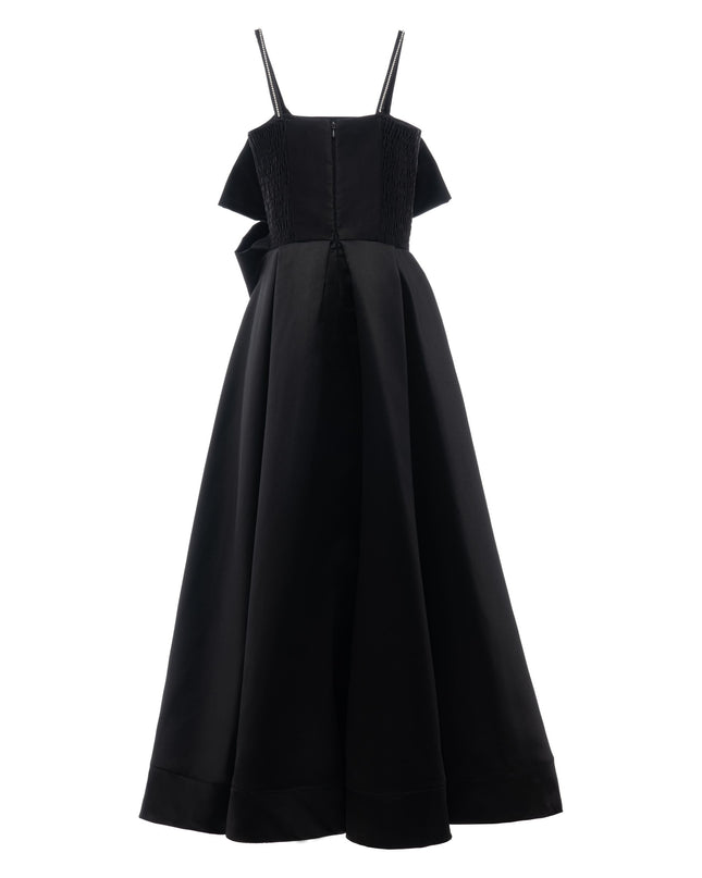 kidsatelier-tulleen-Black-Liana-Taffeta-Gown