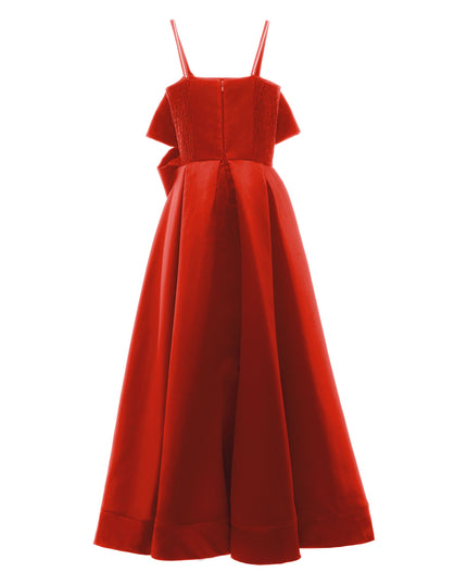 kidsatelier-tulleen-Red-Liana-Taffeta-Gown 
