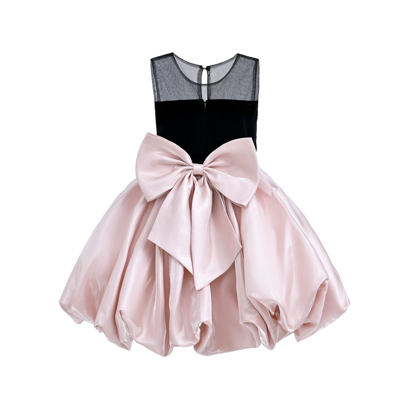Pink Black Piazza Sleeveless Dress