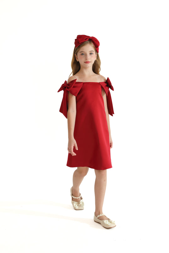kids-atelier-tulleen-kid-girl-red-luneta-off-shoulder-bow-dress-tmc-24005-red
