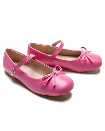 Pink Julietta Bow Flats