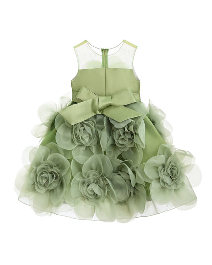 kidsatelier-tulleen-tul1005-green-floral-blooming-flowers-dress