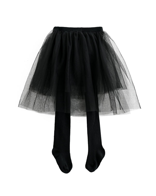 kids atelier tulleen Black Tulle Twirl Skirt
