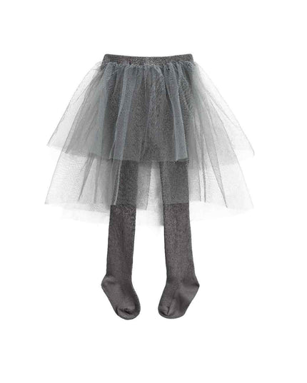 kids atelier tulleen Grey Tulle Twirl Skirt