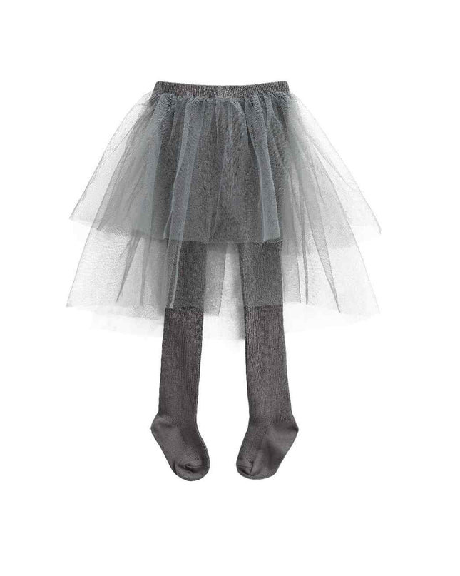 kids atelier tulleen Grey Tulle Twirl Skirt