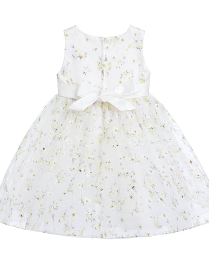 kidsatelier-Tulleen-Ivory-Floral-Patterned-Bow-Dress