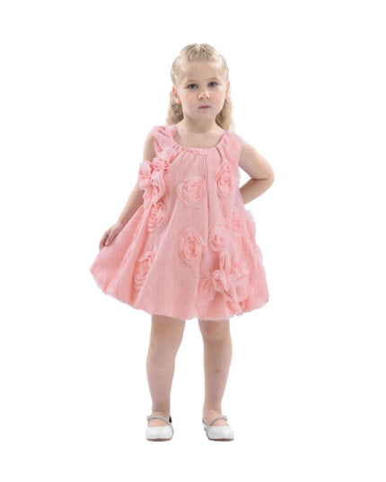 kidsatelier-tulleen-bt5286-pink-dress-pink-bow-flower-sleeveless-dress