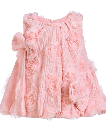 kidsatelier-tulleen-bt5286-pink-dress-pink-bow-flower-sleeveless-dress