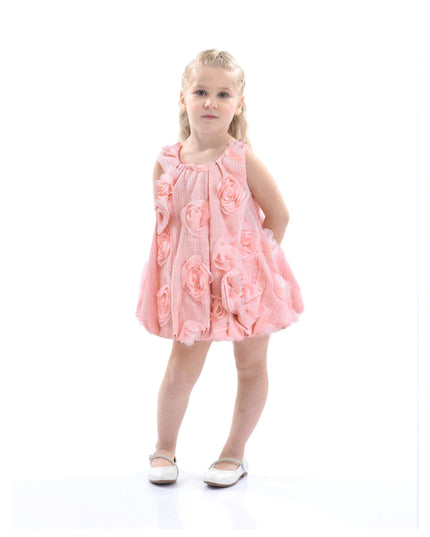 kidsatelier-tulleen-bt5286-pink-dress-pink-bow-flower-sleeveless-dress