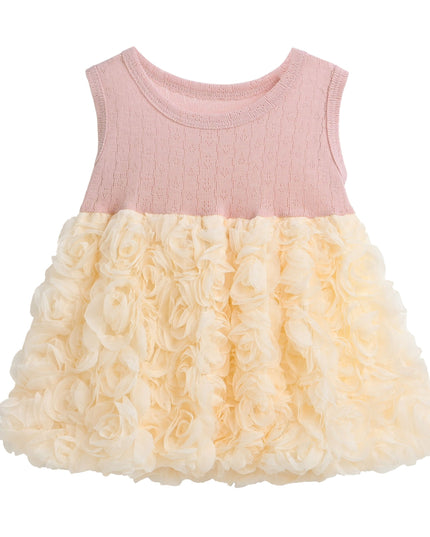 kidsatelier-tulleen-Pink-Rose-Rabbit-Cardigan-Dress