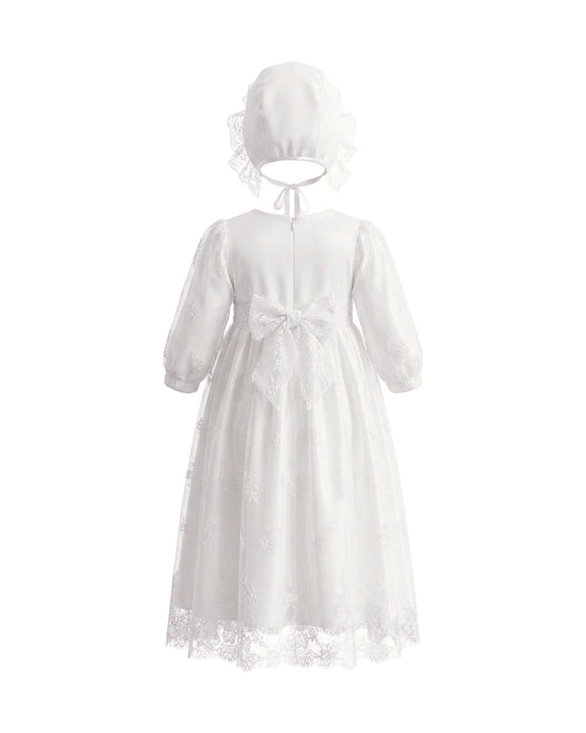 kids atelier tulleen White Lace Sorellia Dress