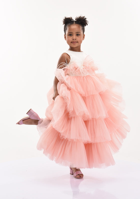 Tulleen occasion dresses on kids atelier