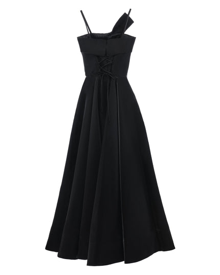 kids atelier tulleen Black Elara Bow Gown