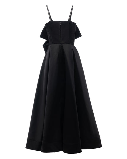 kids atelier tulleen Black Liana Taffeta Gown