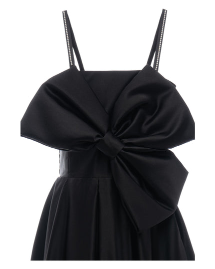 kids atelier tulleen Black Liana Taffeta Gown