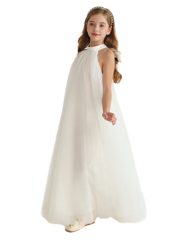 kidsatelier-tulleen-White-Sleeveless-Ocala-Dress