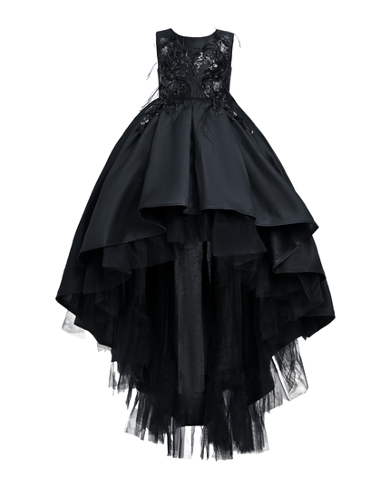 kidsatelier-tulleen-Black-Accented-Tea-Styled-Salem-Dress