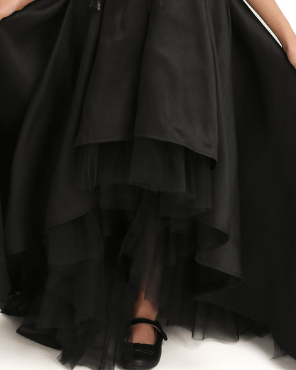 kidsatelier-tulleen-Black-Accented-Tea-Styled-Salem-Dress