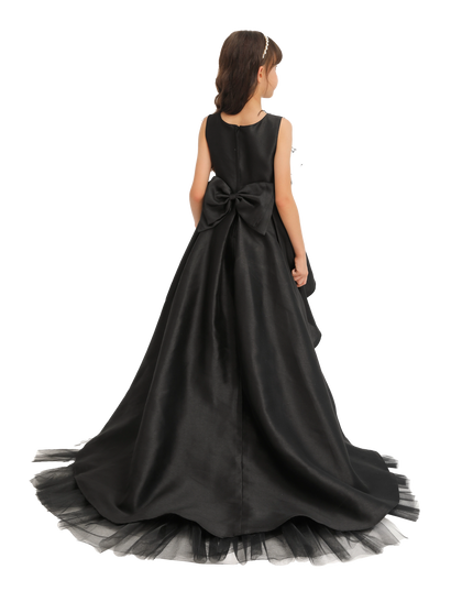 kidsatelier-tulleen-Black-Accented-Tea-Styled-Salem-Dress
