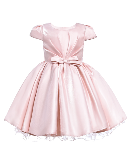 kidsatelier-tulleen-Pink-Bow-Short-Solera-Dress
