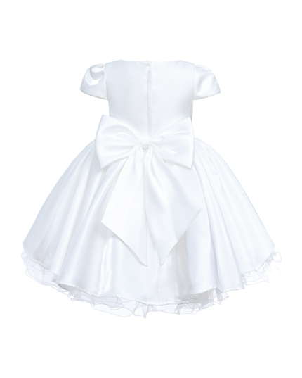 kidsatelier-tulleen-White-Bow-Short-Solera-Dress