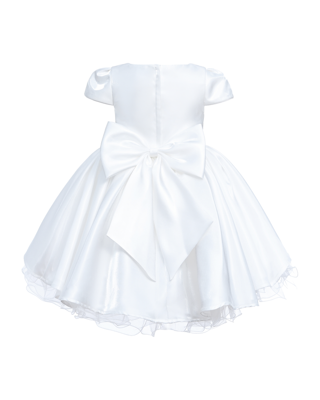 kidsatelier-tulleen-White-Bow-Short-Solera-Dress