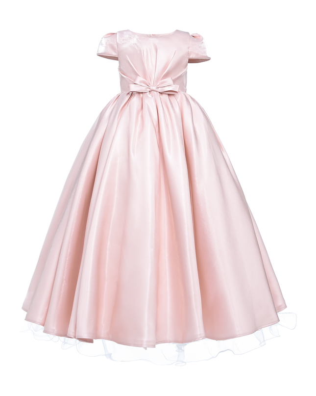 kidstaelier-tulleen-Pink-Bow-Long-Brea-Dress