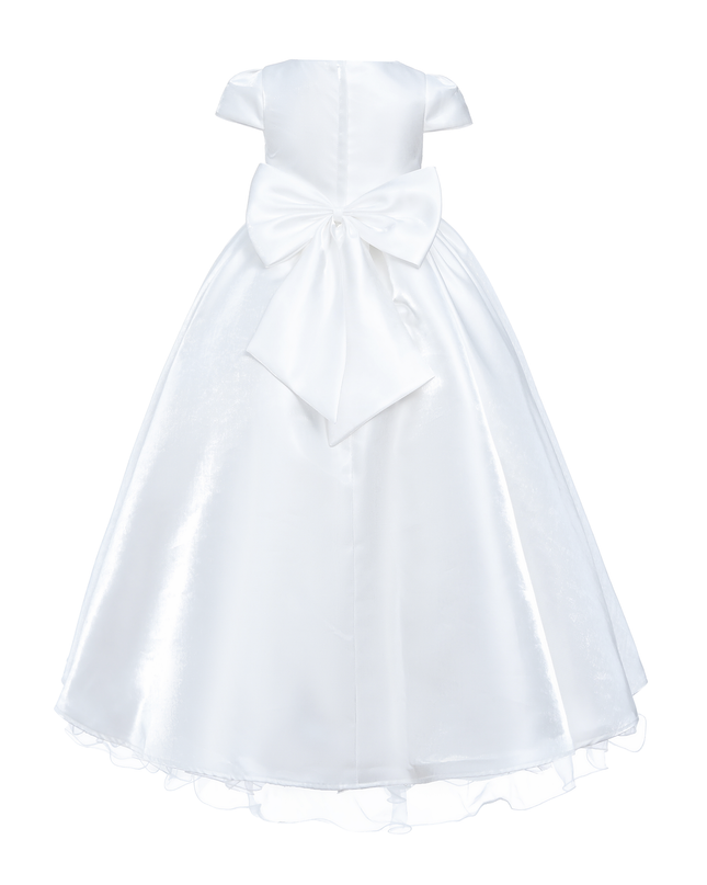 kidsatelier-tulleen-White-Bow-Long-Brea-Dress