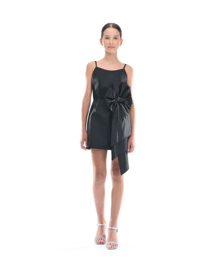 kids atelier tulleen Black Bow Livonia Dress