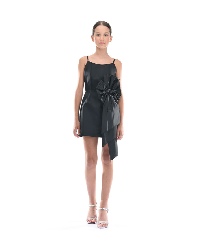 kids atelier tulleen Black Bow Livonia Dress