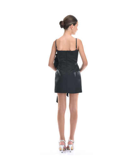 kids atelier tulleen Black Bow Livonia Dress