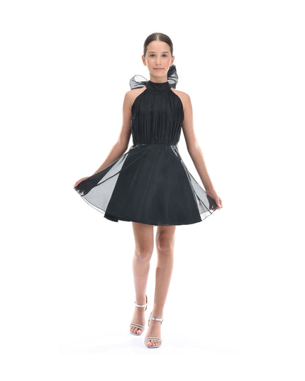 kids atelier tulleen Black Tivoli Sleeveless Dress