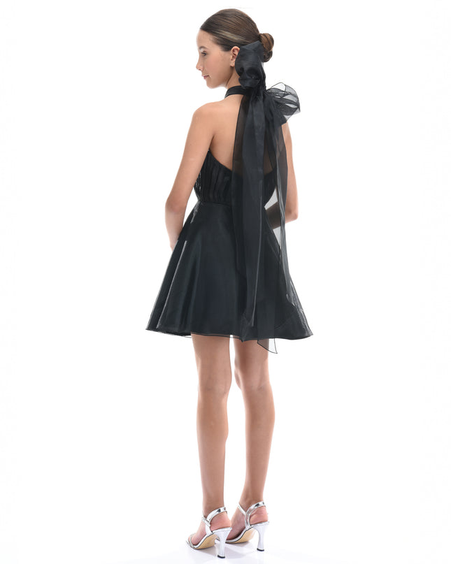 kids atelier tulleen Black Tivoli Sleeveless Dress